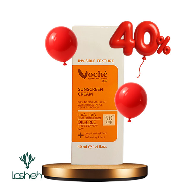 ضد آفتاب بی رنگ وچه مخصوص پوست خشک