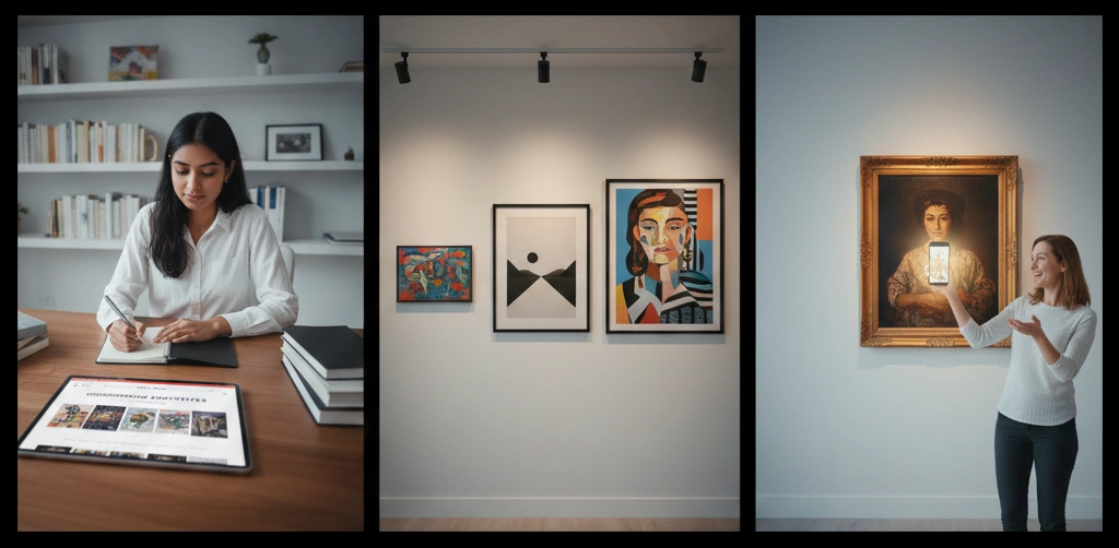 مراحل خرید و فروش آثار هنری